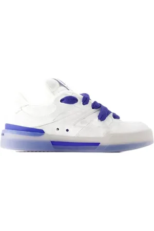 Dolce & Gabbana Low-Top Sneaker - Heren New Roma Sneaker Wit/Blauw - Gr. 41 (EU) - in - für Damen