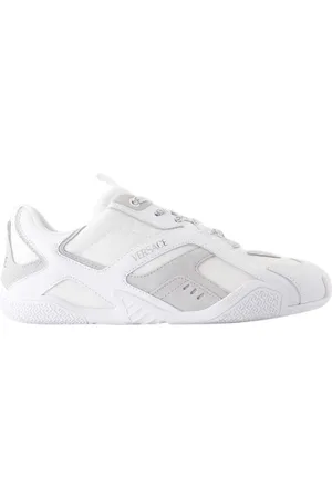 VERSACE Low-Top Sneaker - Sneakers - Leather - White - Gr. 44 (EU) - in - für Damen