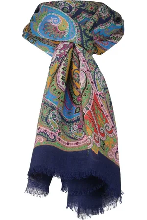 Etro Tücher & Schals - Tuch aus Kaschmir mit Paisley-Muster - Gr. unisize - in - für Damen