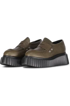 AGL ATTILIO GIUSTI LEOMBRUNI Low-Top Sneaker - Chunky Loafer Dany aus Schafsleder - Gr. 37 (EU) - in - für Damen