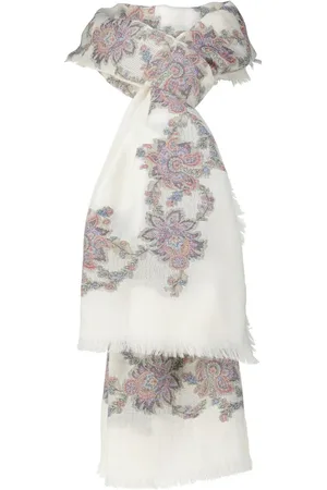 Etro Tücher & Schals - Schal aus Kaschmir-Woll-Mix mit Muster - Gr. unisize - in - für Damen