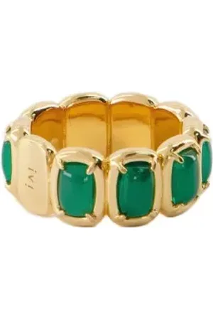 IVI Ringe - Toy Ring - Green Onyx - Or - Gr. 5 - in - für Damen