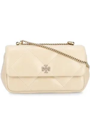 Tory Burch Hobo Bags - Natural Leather "Kira" Shoulder Bag - Gr. unisize - in - für Damen