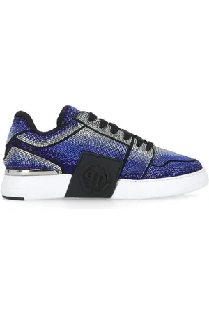 Philipp Plein Low-Top Sneaker - Strass Hexagon Sneakers - Gr. 43 (EU) - in - für Damen