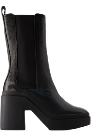 Robert Clergerie Stiefel - Nolan1ankle Boots - Leather - Black - Gr. 41 (EU) - in - für Damen