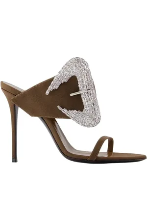 Giuseppe Zanotti Sandalen - Ludhovica 105 Sandals - Leather - Brown - Gr. 36 (EU) - in - für Damen