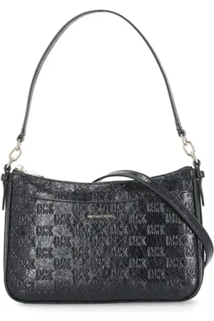 Michael Kors Hobo Bags - Monogram Textured Jet Set Shoulder Bag - Gr. unisize - in - für Damen