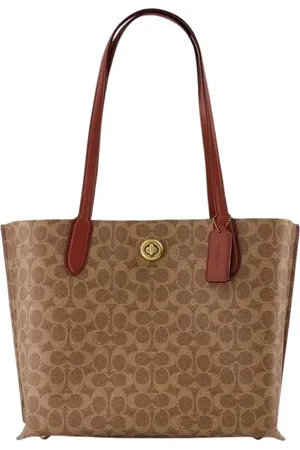 Coach Totes & Shopper - Coated Canvas Signature Willow Tote - Gr. unisize - in - für Damen