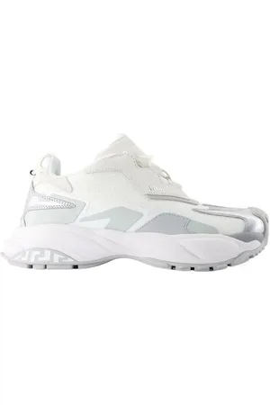 VERSACE Low-Top Sneaker - Low Top Sneakers - Leather - White - Gr. 40 (EU) - in - für Damen
