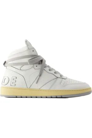 Rhude Low-Top Sneaker - Rhecess Hi Sneakers - Lea- Blanc - Gr. 40 (EU) - in - für Damen