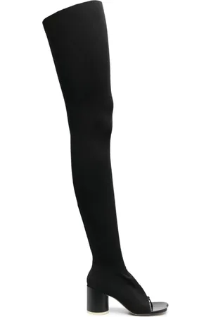 Maison Margiela Stiefel & Boots - Thigh High Boots Black - Gr. 37,5 (EU) - in - für Damen