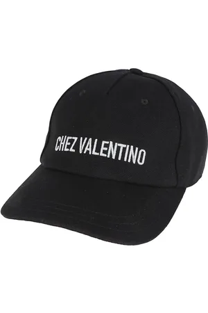 VALENTINO GARAVANI Caps & Mützen - Black Cotton Baseball Cap - Gr. 57 - in - für Damen
