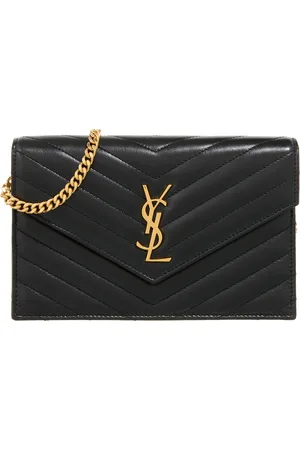 Saint Laurent Portemonnaies - Ysl Chain Wallet Monogram - Gr. unisize - in - für Damen