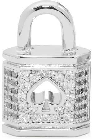 Kate Spade Ohrringe - Lock And Spade Ohrringe - Gr. unisize - in Silber - für Damen