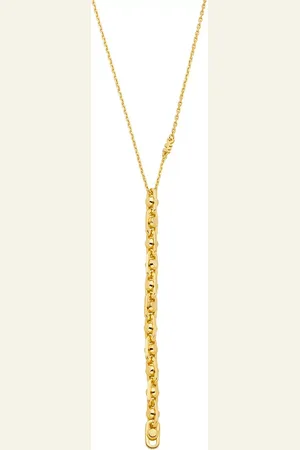 Michael Kors Halsketten - 14K Sterling Silver Astor Link L - Gr. unisize - in - für Damen
