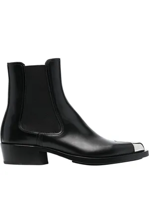Alexander McQueen Stiefel & Boots - Leather Boots - Gr. 40 (EU) - in - für Damen