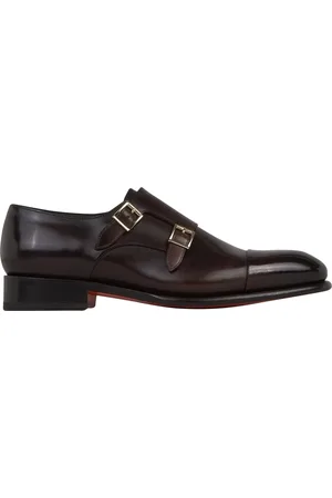 santoni Loafer - Double Buckle Shoes - Gr. UK_10 - in - für Damen