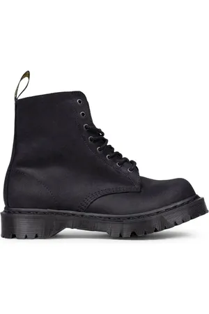Dr. Martens Stiefeletten - 1460 BLACK WAX COMMANDER - Gr. 40 (EU) - in - für Damen