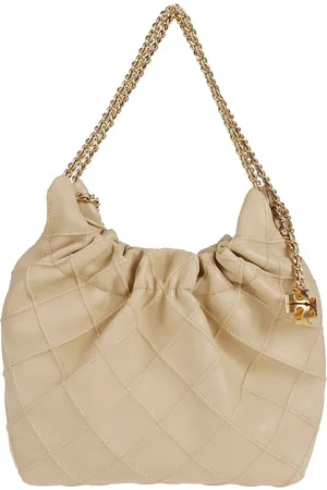 Tory Burch Crossbody Bags - Fleming Mini Hobo Bag Nude & Neutrals - Gr. unisize - in - für Damen