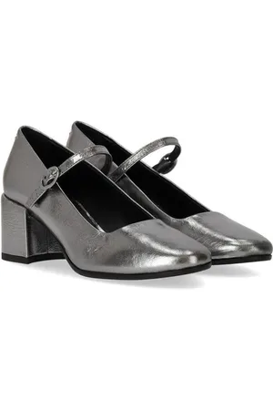 HALMANERA Hohe Schuhe - Mary Jane Metal Steel Pump - für Damen