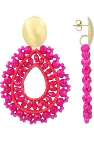 LOTT. gioielli Ohrringe - CE SI Open Drop L Irr. Stones - Gr. unisize - in Mehrfarbig - für Damen