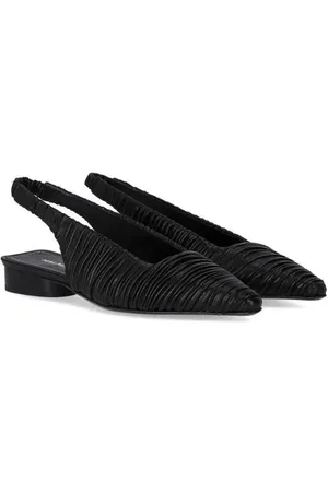 HALMANERA Ballerinas - Fold Black Slingback Ballet Flat Shoe - Gr. 37 (EU) - in - für Damen