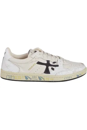 Premiata Low-Top Sneaker - Bsktclay Sneakers White - Gr. 40 (EU) - in - für Damen