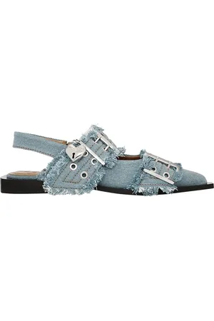 Ganni Espadrilles - schoenen denim - Gr. 39 (EU) - in - für Damen