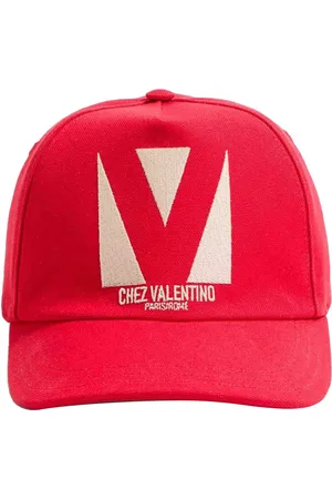 VALENTINO GARAVANI Caps & Mützen - Embroidered Cotton Cap - Gr. 59 - in - für Damen