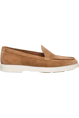 santoni Loafer - Flat Shoes Brown - Gr. 37,5 (EU) - in - für Damen