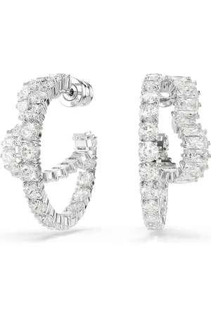 Swarovski Ohrringe - Matrix Ohrringe - Gr. unisize - in Silber - für Damen