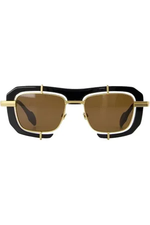 J.W.Anderson Sonnenbrillen - Geometric Sunglasses - Acetate - - Gr. unisize - in Schwarz - für Damen