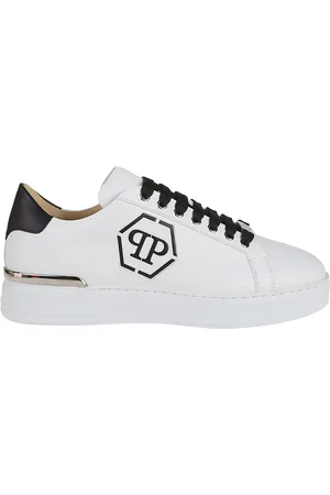 Philipp Plein Low-Top Sneaker - Hexagon Low-top Sneakers Black - Gr. 40 (EU) - in - für Damen