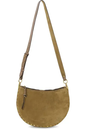 Isabel Marant Crossbody Bags - Halbmondtasche Oskan mit Nieten - Gr. unisize - in - für Damen