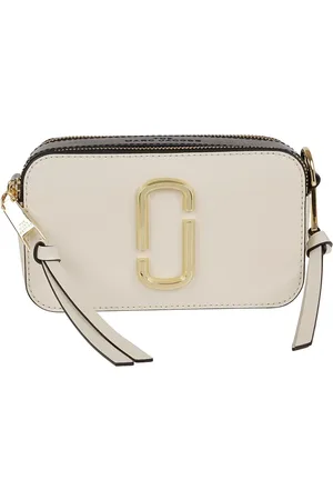 Marc Jacobs Hobo Bags - Compact Leather Snapshot Bag With Gold Brass Logo - Gr. unisize - in - für Damen