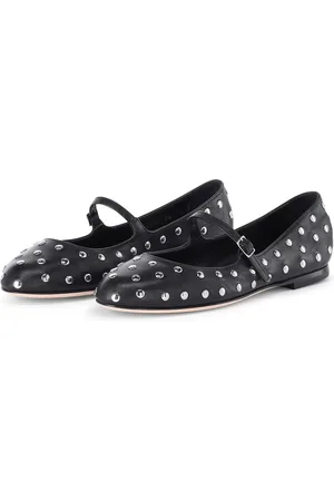 AGL ATTILIO GIUSTI LEOMBRUNI Low-Top Sneaker - Ballerinas Milly mit Nieten - Gr. 36 (EU) - in - für Damen