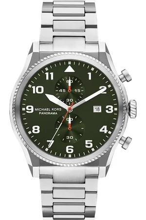Michael Kors Uhren - Panorama Uhr - Gr. unisize - in Silber - für Damen