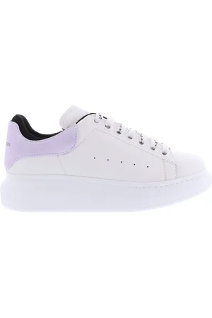 Alexander McQueen Low-Top Sneaker - Dames Oversized Sneaker Wit/Lila - Gr. 40 (EU) - in - für Damen