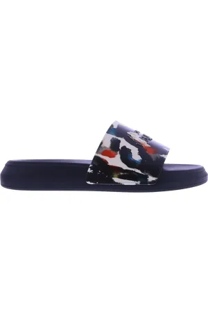 Alexander McQueen Slipper & Pantoletten - Heren Pool Slide Graffiti - Gr. 40 (EU) - in - für Damen
