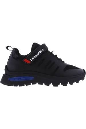 Dsquared2 Low-Top Sneaker - Heren Run Ds2 Sneaker Zwart/Strap - Gr. 44 (EU) - in - für Damen