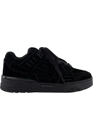 Palm Angels Low-Top Sneaker - Heren Venice Suede Sneakers Zwart - Gr. 40 (EU) - in - für Damen