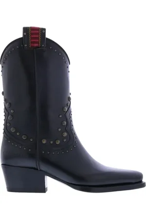 Dsquared2 Stiefel & Boots - Dames Flat Boot West Studs - Gr. 36 (EU) - in - für Damen