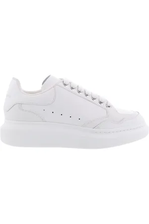 Alexander McQueen Low-Top Sneaker - Dames Oversized Sneaker Wit/Wit - Gr. 41 (EU) - in - für Damen