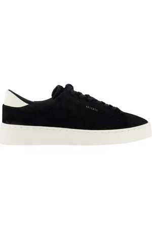 Axel Arigato Low-Top Sneaker - Heren Court Sneaker Suede Zwart - Gr. 42 (EU) - in - für Damen