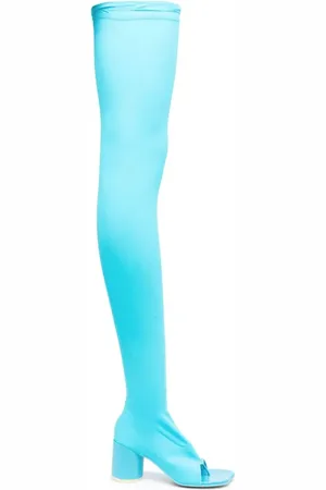 Maison Margiela Stiefel & Boots - Thigh High Boots Blue - Gr. 36 (EU) - in - für Damen