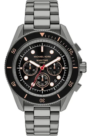 Michael Kors Uhren - Maritime Uhr - Gr. unisize - in Grau - für Damen
