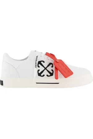 OFF-WHITE Low-Top Sneaker - Heren New Low Vulcanized Canvas Wit - Gr. 40 (EU) - in - für Damen