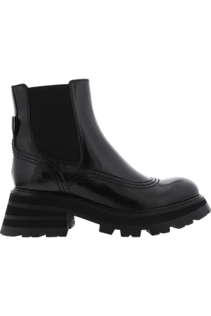 Alexander McQueen Stiefel & Boots - Dames Wander Chelsea Zwart - Gr. 38,5 (EU) - in - für Damen