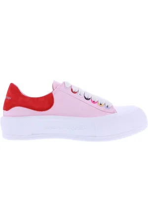 Alexander McQueen Low-Top Sneaker - Dames Sneaker Fabri.S.Gomm Ca.S./Sen - Gr. 36 (EU) - in - für Damen
