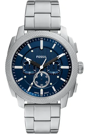 Fossil Uhren - Machine Uhr - Gr. unisize - in Silber - für Damen